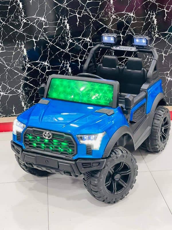 Toyota HILEX 4 x 4 Rechargeable Jeep for Kid Painted Jeep 1 - 8years 2