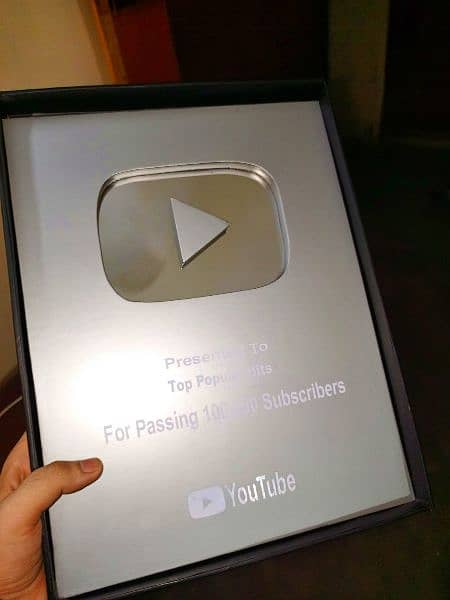 Yt Play button Golden and Silver YouTube | For gamers and influencers 1