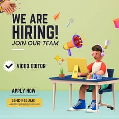 Video Editor Required