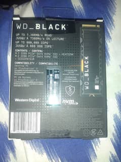 Wd black SSD NVME