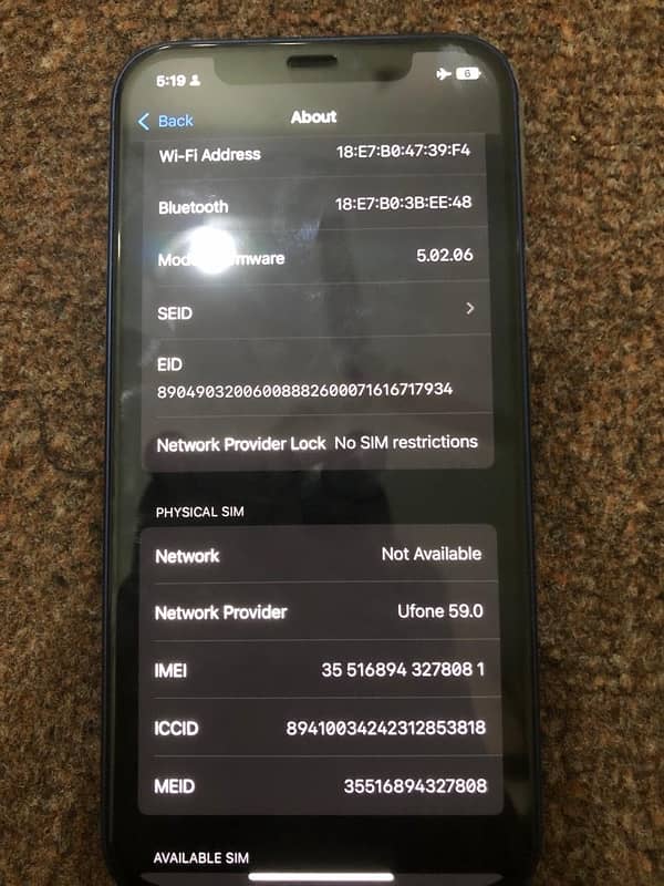 iphone 12 factory unlock non active 9