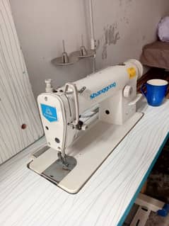 jack sewing machine for sale with new servo motor new table stand