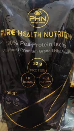 PHN(Pure Health Nutrition) 100% Pea Protein Isolate