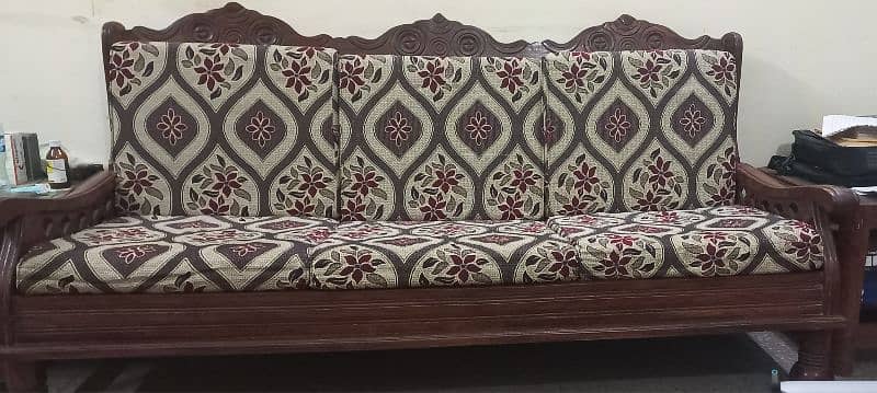 Wooden Sofa Set 4