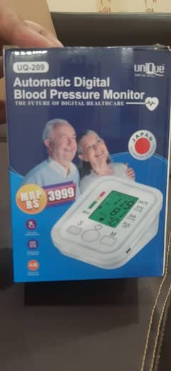 blood pressure digital monitoring machine and suger machine both