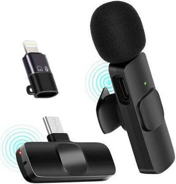 K8 wireless dual microphone 3