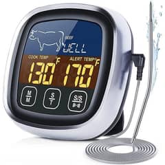 Digital Meat Kitchen Thermometer Stainless Waterproof Meat Temperature