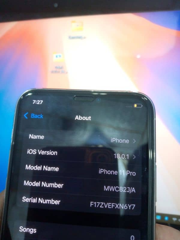 iPhone 11 Pro 256 GB Dual PTA approved White 94% Battery health  Lush 11