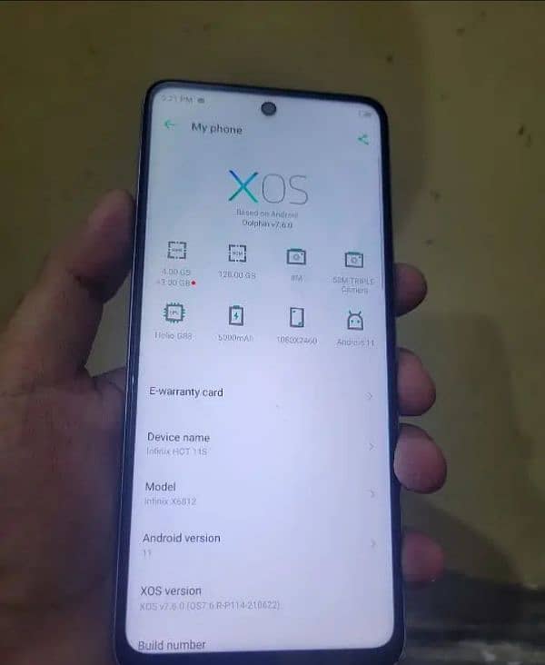 infinix hot 11s 7