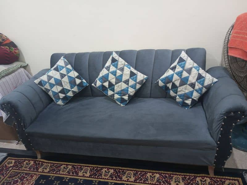 Sofa brand new just used 3months 5 setar mobile 0/3/1/5/2/5/2/1/4/4/6 1