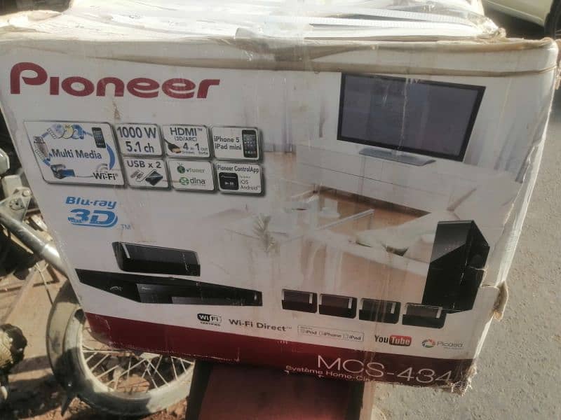 pioneer MCS-434 original home cinema system 0.3. 2.1. 2.4. 1.1. 7.9. 2 0