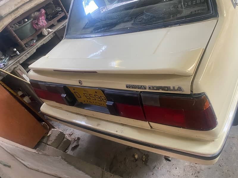 Toyota Corolla 1986 1.3L petrol 4