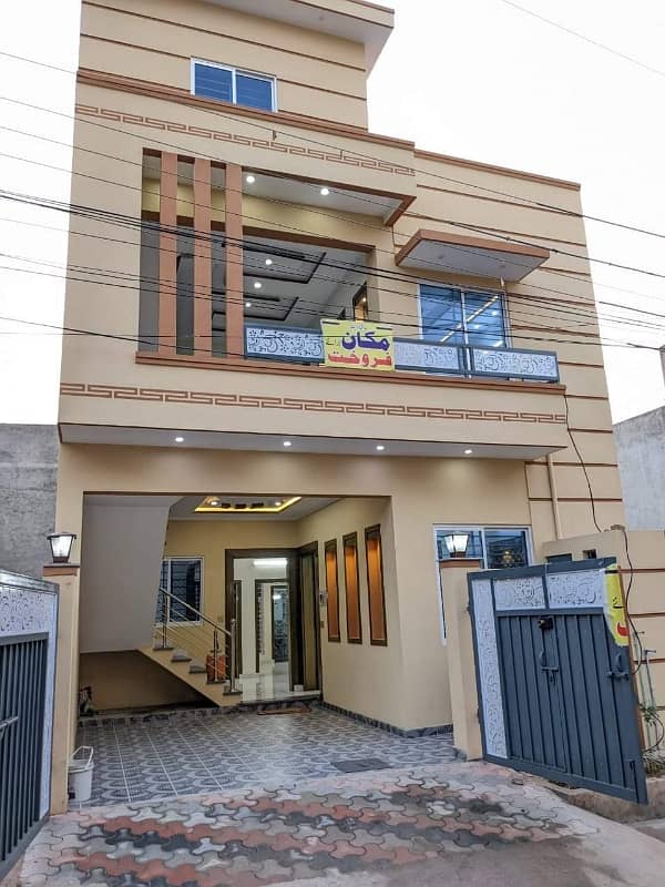 5 Marla Brand New Stylish Double Storey House Sector 4 Aechs 26