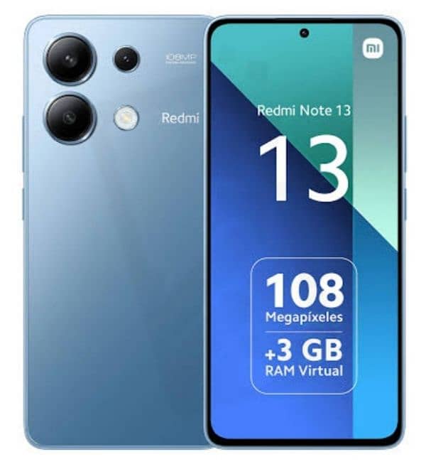 Redmi note 13 8/256 brand new condition just box open 0