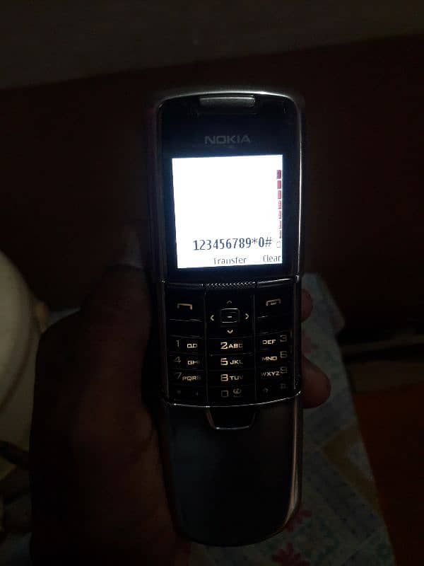 Nokia 8800 battery nhi hai non pta aur insert sim show kar raha hai 6