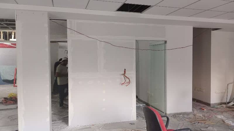 Drywall partition 7