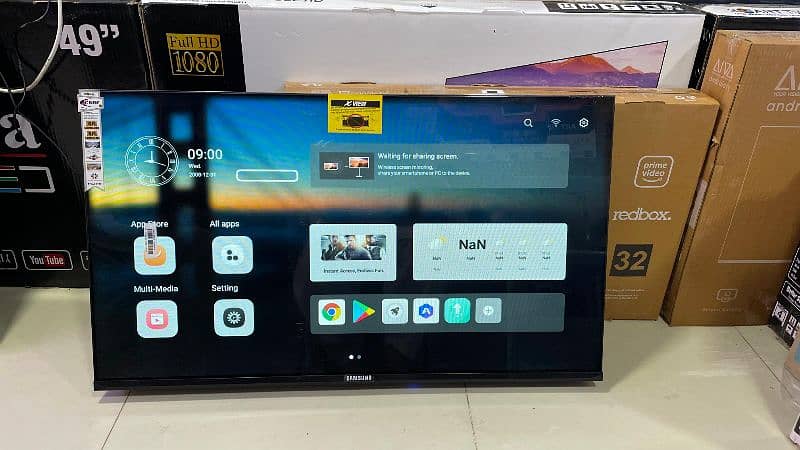 SMART LED TV 32" 43" 48" 55" 65" 75"  best for GAMING, CCTV, PC, etc. 5