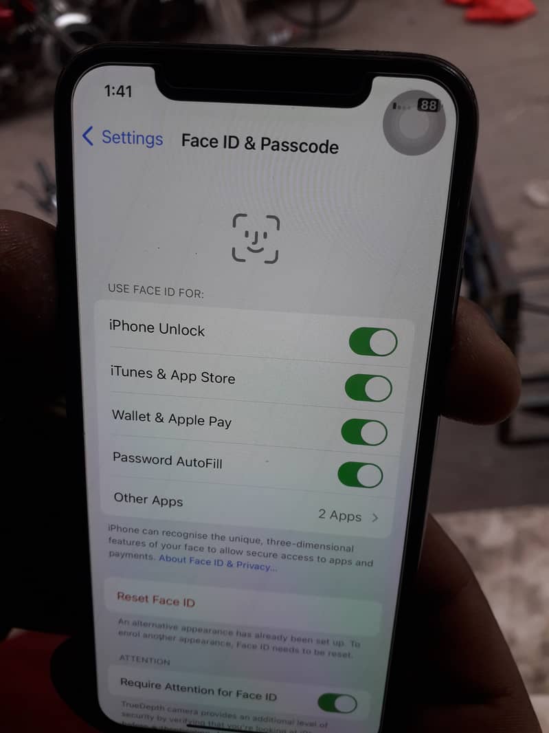 iphone x 256GB bypass 9