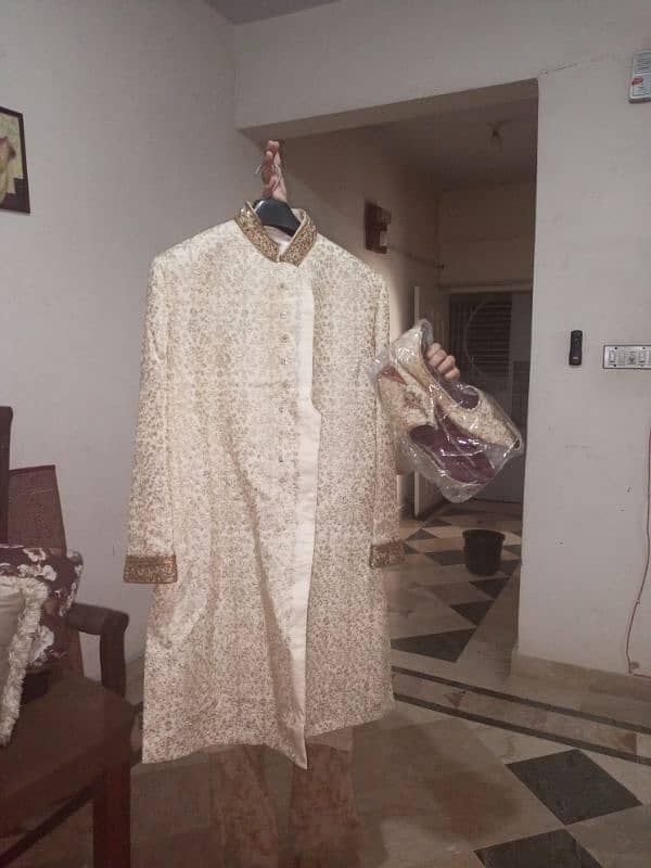 sherwani slightly used just like new 0