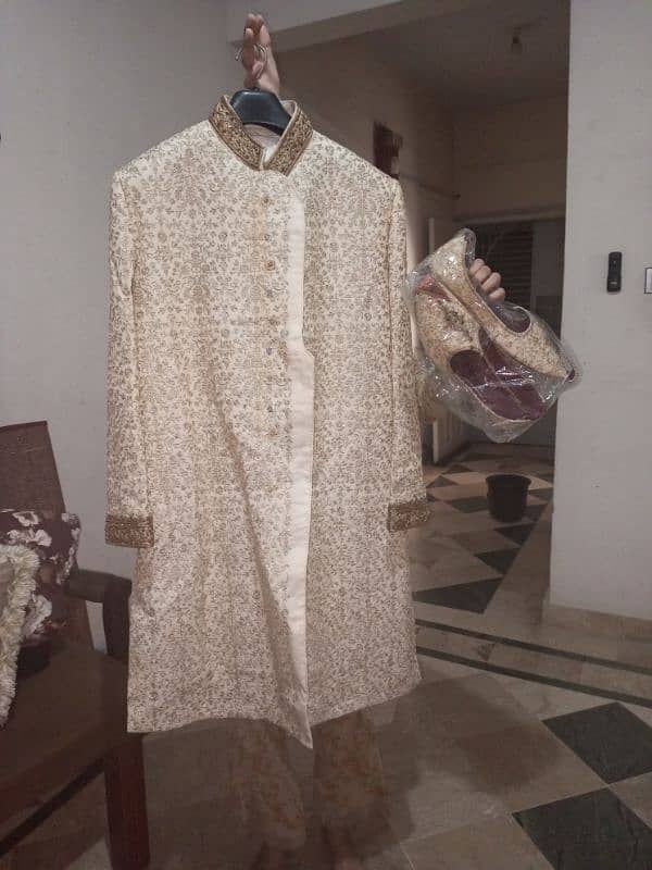 sherwani slightly used just like new 1