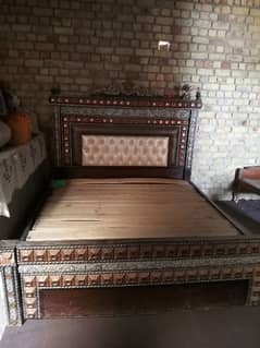 Bed+2side tables