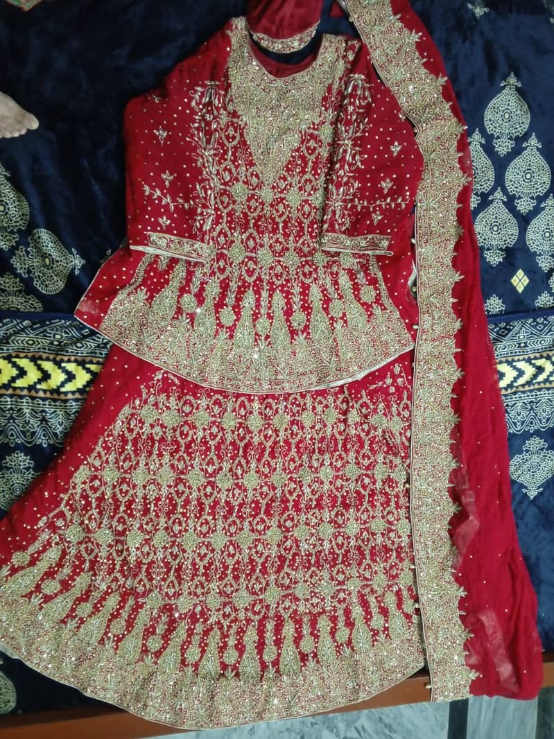 Bridal Barat Lehnga New Condition 0