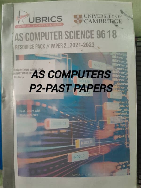 Physics, maths and computers past papers and notes 9