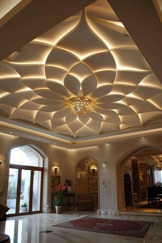 FALSE CEILING, POP CEILING, MODERN DESIGN CEILING 1