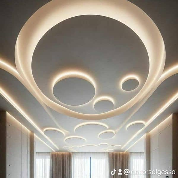 FALSE CEILING, POP CEILING, MODERN DESIGN CEILING 9