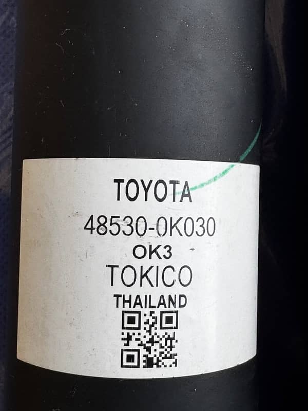 toyota fortuner (2019) shocks( rear) 1