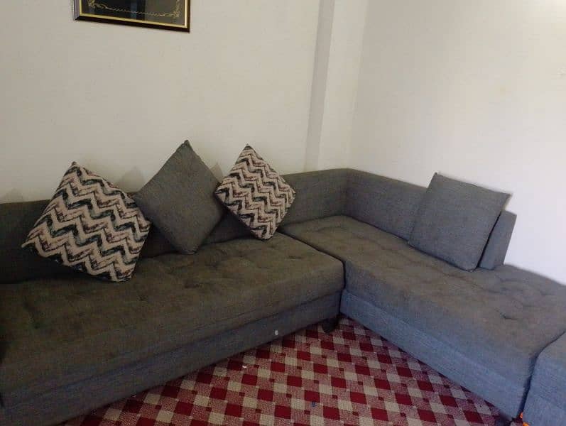 L shape sofa set for sale 2