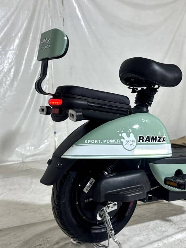 New Asia Electric Scooty Z3 Model 2024 New Zero Meter 14