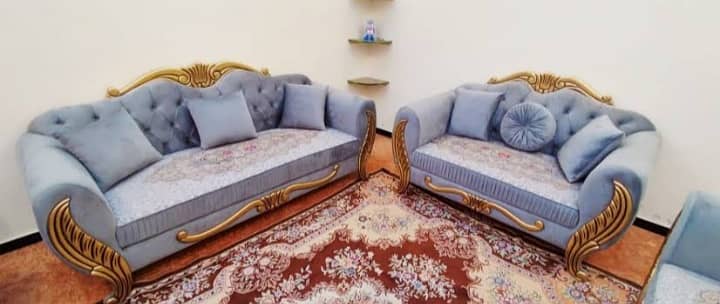 Sofa set/6-Seater Sofa Set for Sale/Luxury Sofa Set/Wooden Sofa 8