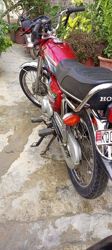 Honda CG 125 2023 MODEL 10/9 CONDITION 0