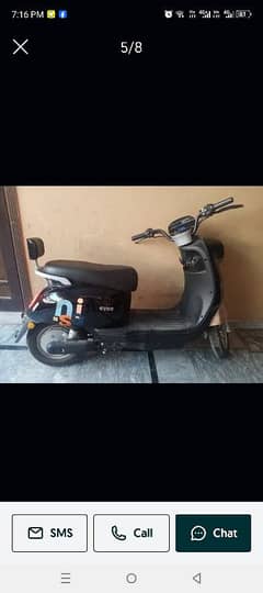 evee scooty like a new. just one month used.