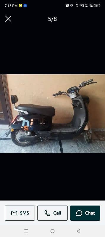 evee scooty like a new. just one month used. 0