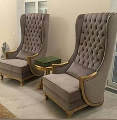 2 seater | single seater | room chair | poshish chair | Luxury chairs