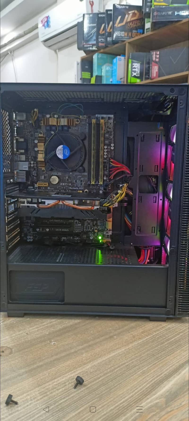 core I 7 gaming system with 6 gb Nvidia graphics card 8