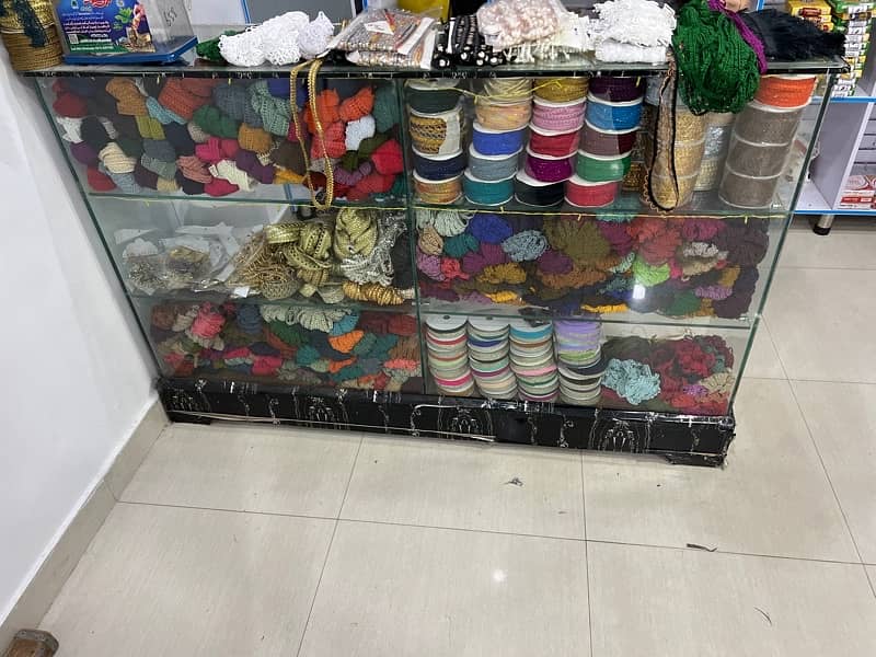 glass counter hai shelve wrack for sale 2