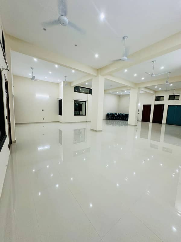 12marla commercial ground floor Hall available for rent Islamabad 1