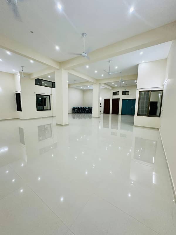 12marla commercial ground floor Hall available for rent Islamabad 4