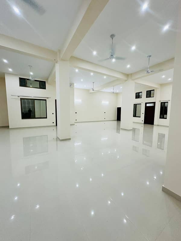 12marla commercial ground floor Hall available for rent Islamabad 8