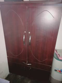 Wood Wardrobe Almari 03013566123