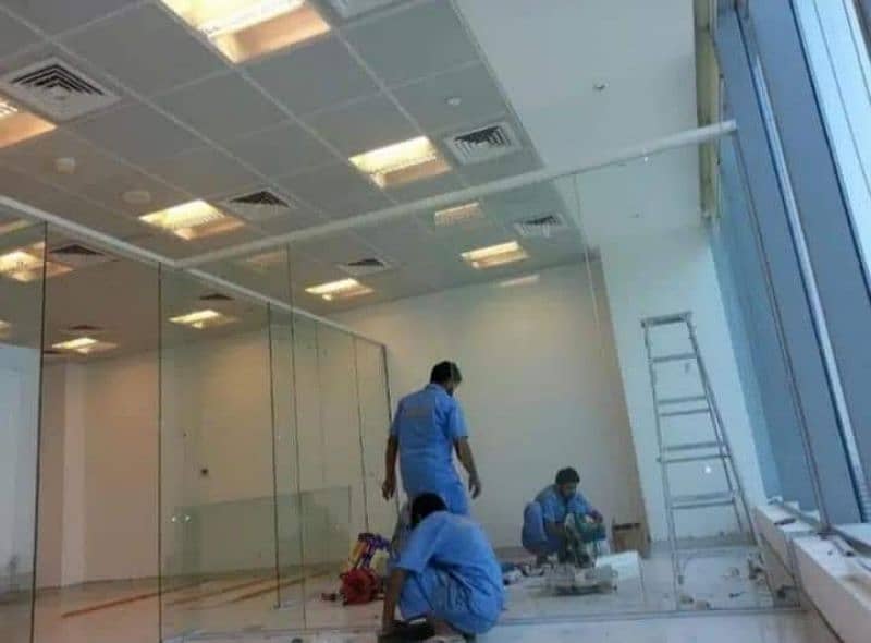 DRYWALL GYPSUM PARTITION, OFFICE PARTITION & CEILING, FALSE CEILING 15