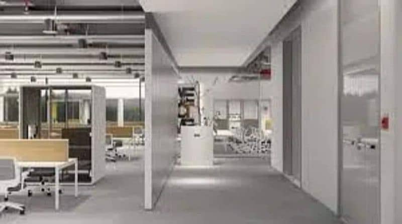 DRYWALL GYPSUM PARTITION, OFFICE PARTITION & CEILING, FALSE CEILING 17