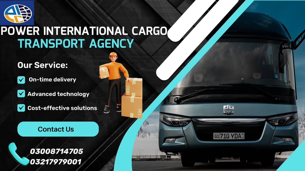 Moving Cargo All Over The Pakistan, Cargo,Courier,Carry Services 0