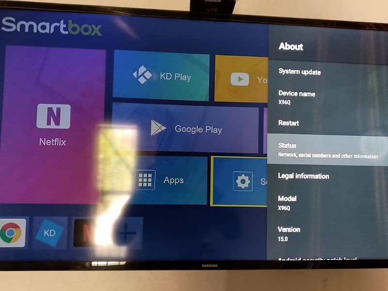 Android Tv box Version 15 2