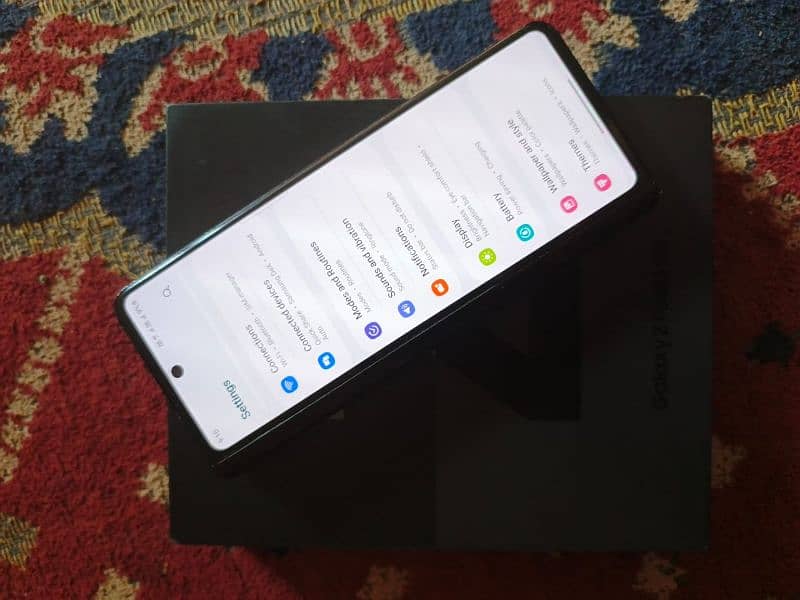 Samsung Z Fold 3 with box and charger 1