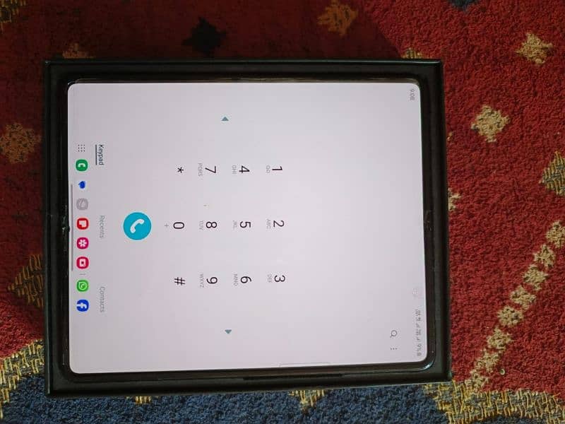 Samsung Z Fold 3 with box and charger 3