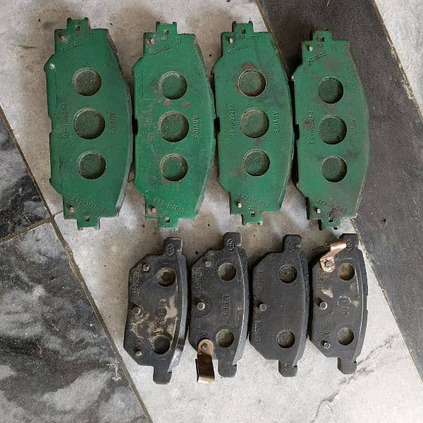 Corolla Genuine Brake pads complete set 9